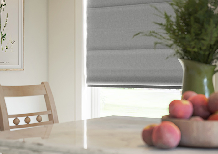 Sydney, Slate Grey - Roman Blind - Image 5